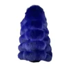 Women’s Blue Fox Fur Cape/ Poncho - Image 3