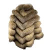 Women’s Crystal fox fur cape/poncho - Image 4